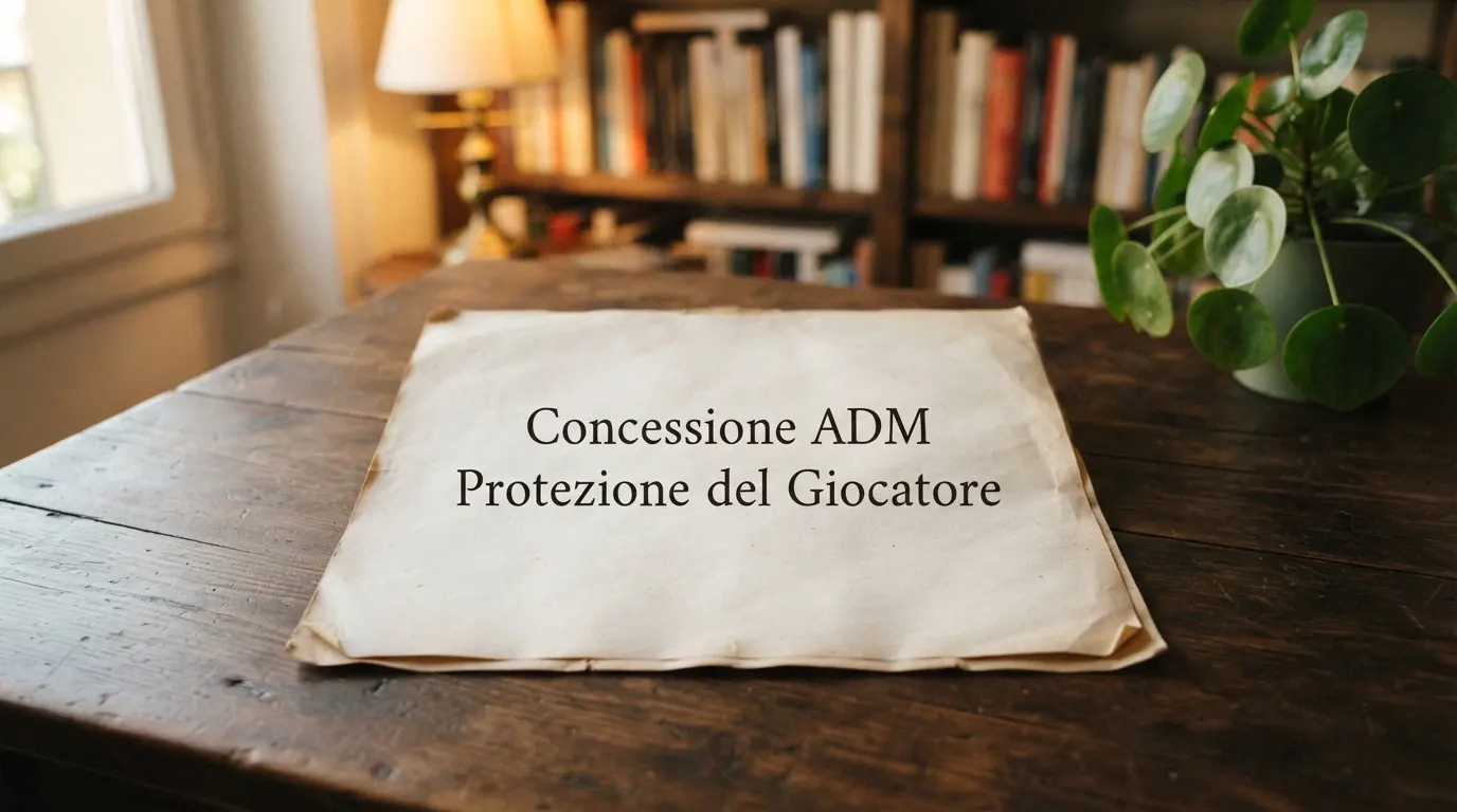 Il logo ufficiale dell'ADM accanto a un'icona di scudo, a rappresentare la protezione regolatoria del giocatore